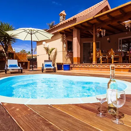 Villa Hibiscus Centrum Private Pool Family Corralejo
